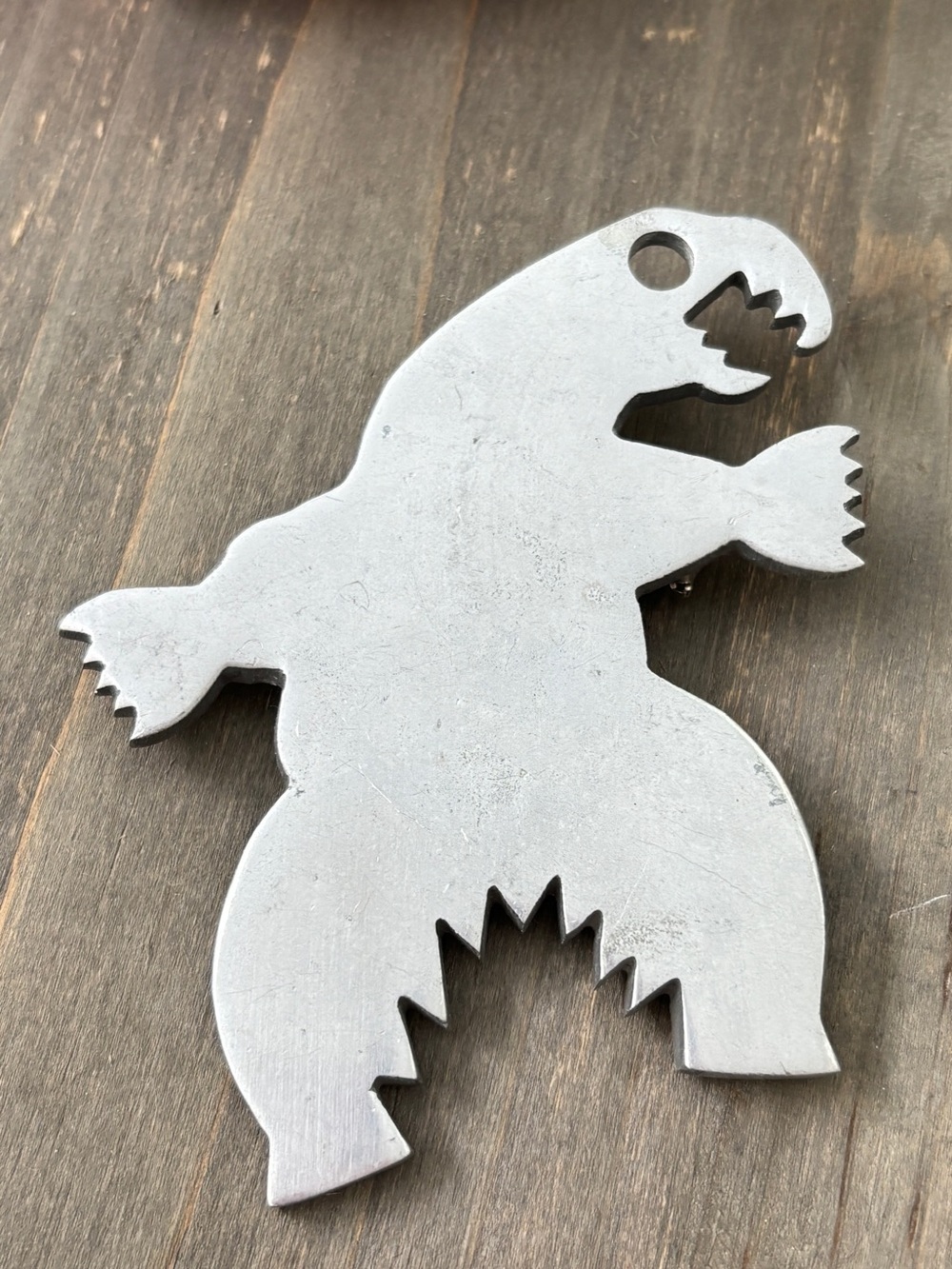Unique Silver Creature Brooch, Made in India